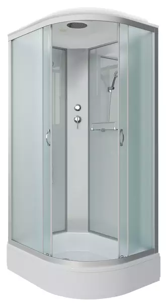 

Душевая кабина «Niagara» NG-33294-14L 120/90 средний поддон матовая/белая левая