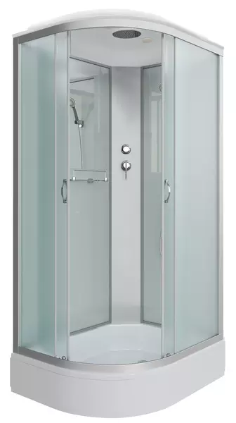 

Душевая кабина «Niagara» NG-33394-14R 130/90 средний поддон матовая/белая правая