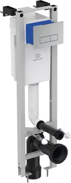 

Уценка (27.06.2022 10:05) Комплект инсталляция с унитазом «Ideal Standard» Connect Ecco-Eurovit W660101 безободковый белый · Ideal Standard