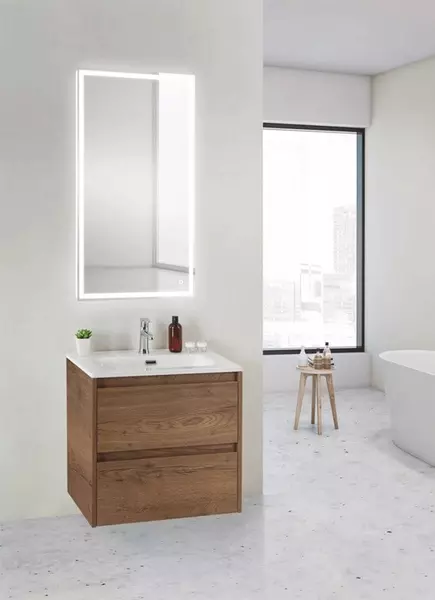 

Мебель для ванной подвесная «Belbagno» Kraft-39 50 Rovere Tabacco