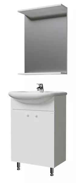 Мебель для ванной «Grossman» Крит-эко 50 разборная белая - фото 1