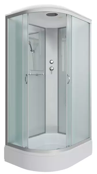 

Душевая кабина «Niagara» NG-33084-14R 100/80 средний поддон матовая/белая правая