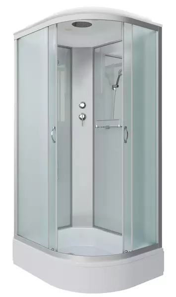 

Душевая кабина «Niagara» NG-33094-14L 100/90 средний поддон матовая/белая левая