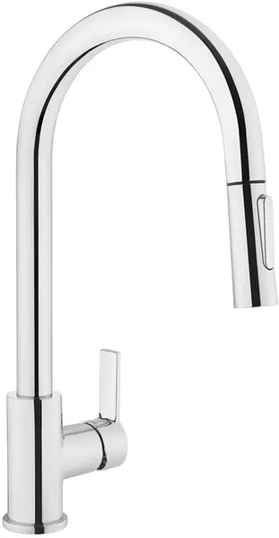 

Смеситель для кухонной мойки «Vitra» Maestro A42145EXP с выдвижным изливом хром