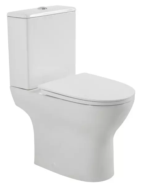 

Унитаз компакт безободковый «Belbagno» Lounge BB045CPR/BB045/051T/BB045/051SC белый с сиденьем дюропласт с микролифтом белое
