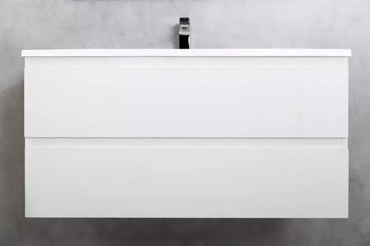 

Тумба с раковиной «Cezares» Molveno 80 (Crystal 80) подвесная Bianco Ghiaccio