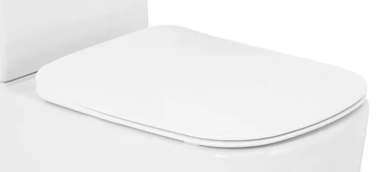 Сиденье для унитаза «Cezares» Lux CZR-159-SC дюропласт с микролифтом белое