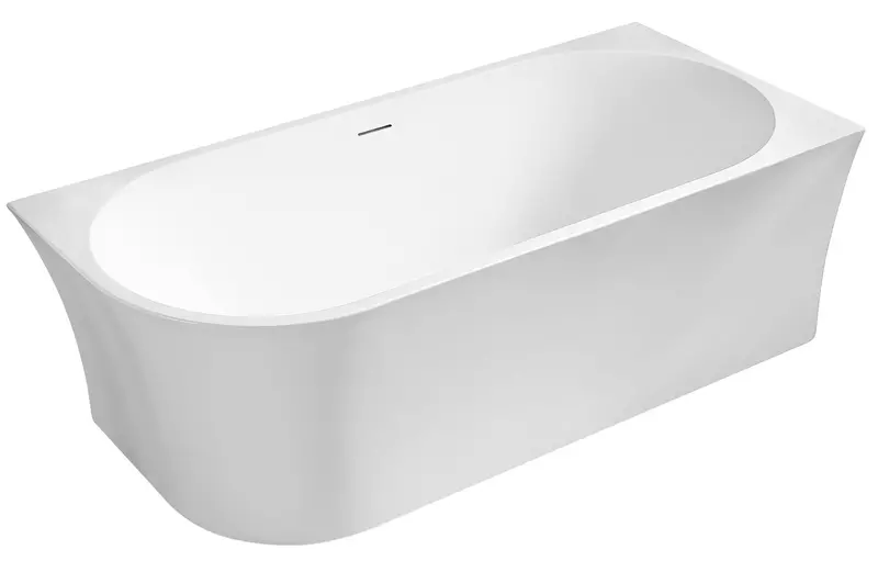 

Ванна акриловая «Abber» AB9257-1.5 150/78 с каркасом с сифоном белая правая