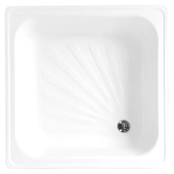 

Душевой поддон «Loranto» LG900B 90/90 средний квадратный белый без сифона