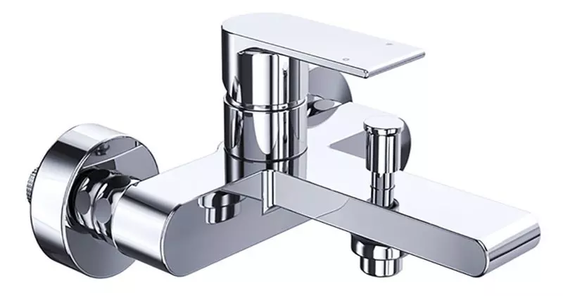 

Смеситель для ванны «Azario» Delano AZ15840511 хром