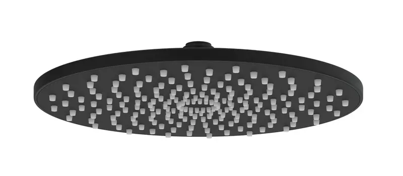 Верхний душ Berges Wasserhaus Nardis R чёрный матовый 2660₽
