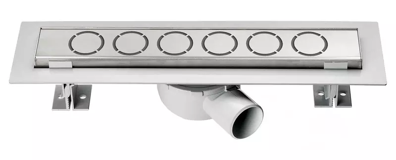 

Душевой лоток «Vincea» Optima SAY.601.60.P.NSNGH боковой выпуск хром
