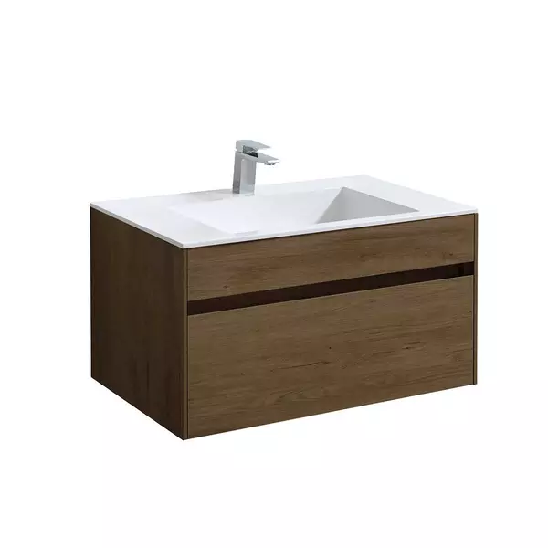 

Тумба с раковиной «Vincea» Chiara 80 с 1 ящиком (VCB-13800W белая) подвесная T.Oak