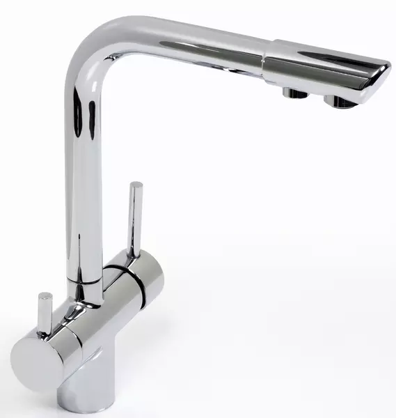 

Смеситель для кухни с подключением к фильтру «WasserKRAFT» A8317 хром