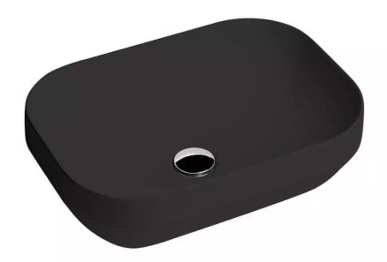 

Раковина «Axa» Decus 50/35 8520007 фарфоровая Black Matt