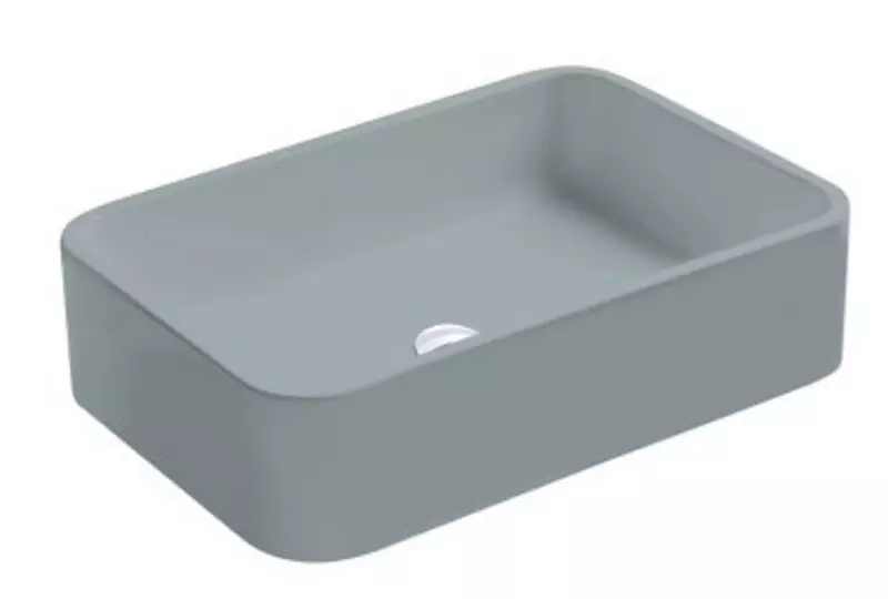 

Раковина «Axa» Cosa 60/45 8621009 фарфоровая Grey Matt