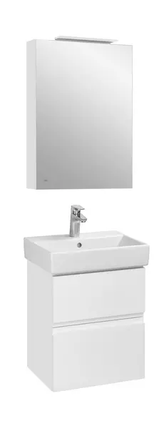 Мебель для ванной подвесная «Roca» Oleta new 60 белый глянец - фото 1