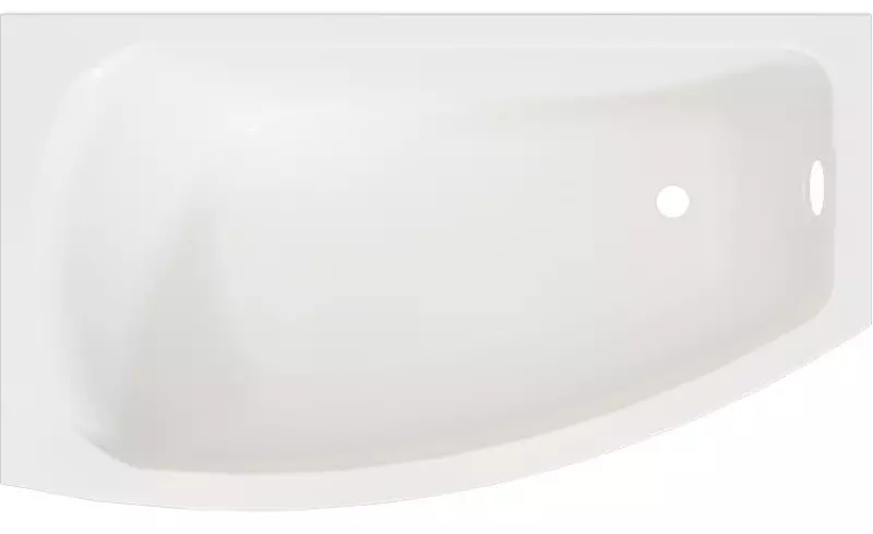 Ванна акриловая Radomir Мэри 14080 с каркасом без сифона белая левая 40590₽