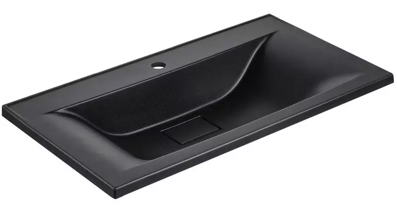 

Раковина «Vincea» 75/45 VCB-3M750B искусственный камень черная