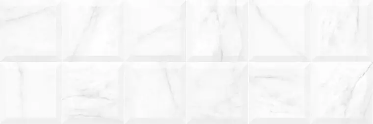 Настенная плитка «Керамин» Монте 7Д Glossy 90x30 СК000039224 белый