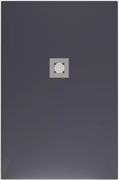 Душевой поддон Allen Brau Priority 831006-AM 12080 низкий из литьевого мрамора прямоугольный антрацит без сифона 31440₽