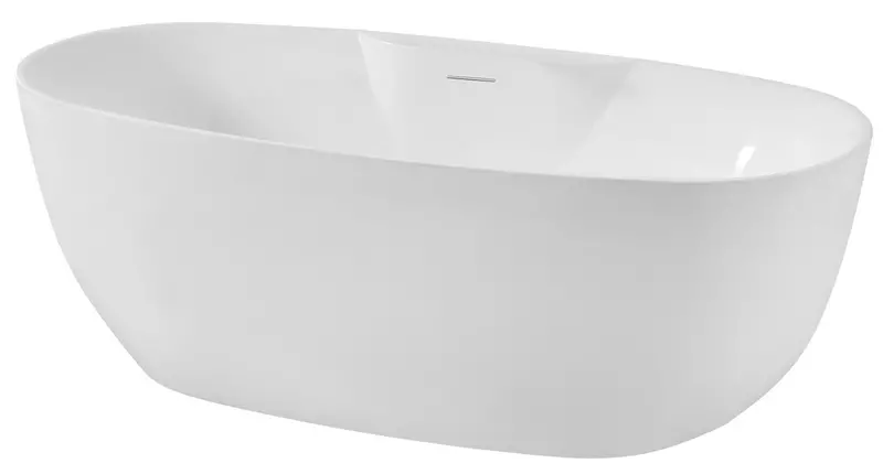 

Ванна акриловая «Abber» AB9323 170/80 с каркасом с сифоном белая
