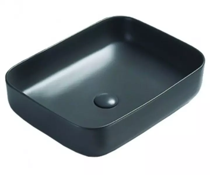 

Раковина «Azario» 50/39 AZ78109MDH фарфоровая темно-серая