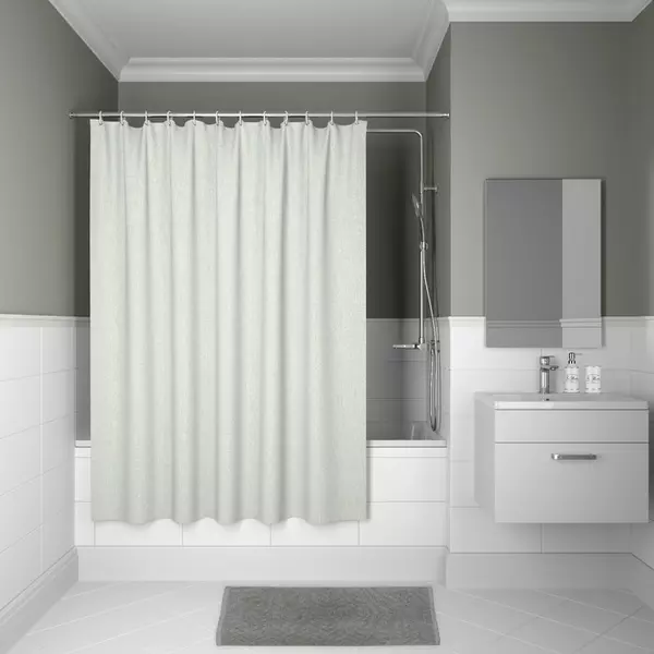 

Штора для ванной «Iddis» Decor D24P218i11 180/200 светло-зелёная