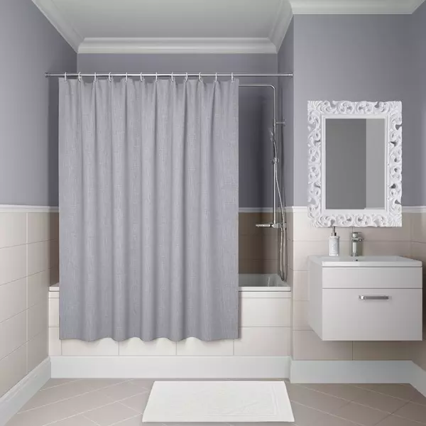 

Штора для ванной «Iddis» Decor D22P218i11 180/200 серая