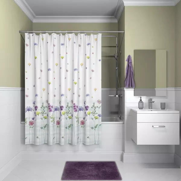 

Штора для ванной «Iddis» Basic B12P118i11 180/180 белая