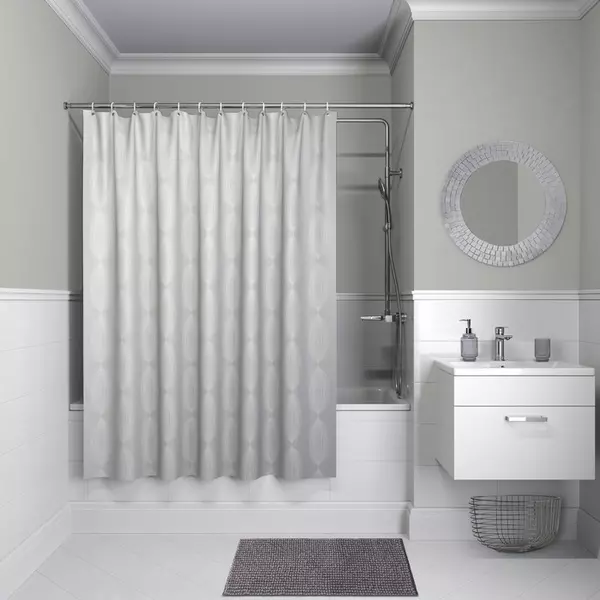 

Штора для ванной «Iddis» Decor D02P218i11 180/200 серая
