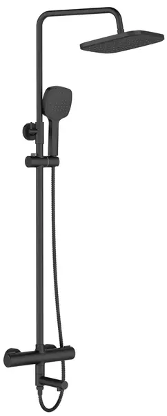 

Душевая система «Orange» Thermo T02S4-911b с термостатом чёрная матовая