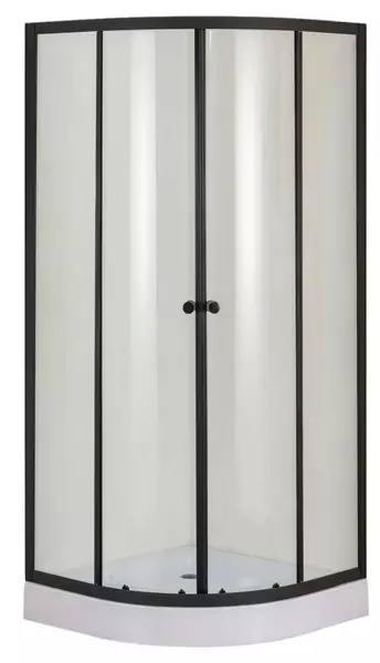 

Душевой угол-ограждение «Orange» E01-090TB 90/90 прозрачный/чёрный с поддоном