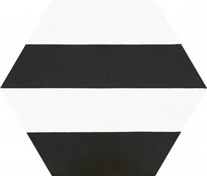 Настенная плитка «Codicer» Porto Hex 25 Capri Satin. 25x22 58362 black