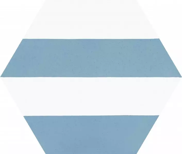 

Настенная плитка «Codicer» Porto Hex 25 Capri Satin. 25x22 58363 blue