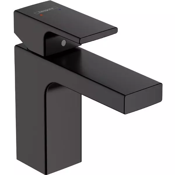 

Смеситель для раковины «Hansgrohe» Vernis Shape 71561670 с донным клапаном чёрный матовый