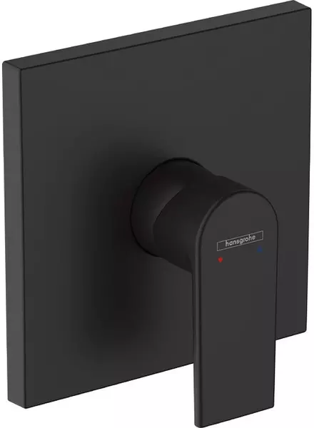 

Внешняя часть смесителя «Hansgrohe» Vernis Shape 71668670 чёрная матовая