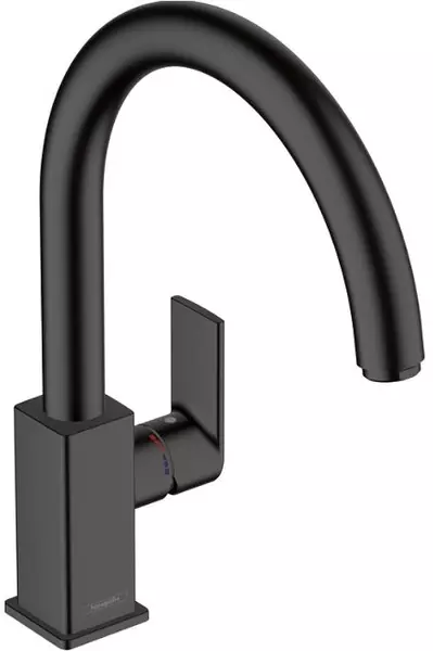 

Смеситель для кухонной мойки «Hansgrohe» Vernis Shape 71871670 чёрный матовый