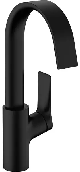 

Смеситель для раковины «Hansgrohe» Vivenis 75030670 с донным клапаном чёрный матовый