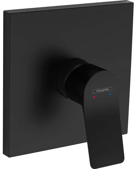 

Внешняя часть смесителя «Hansgrohe» Vernis 75615670 чёрная матовая