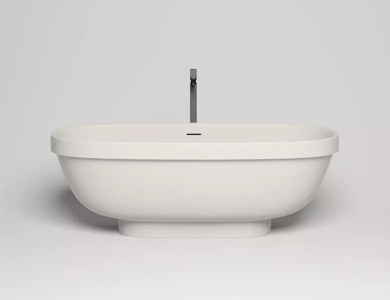 

Ванна из литьевого мрамора «Salini» Greca Meander 180/80 S-stone с сифоном цвет на заказ матовая