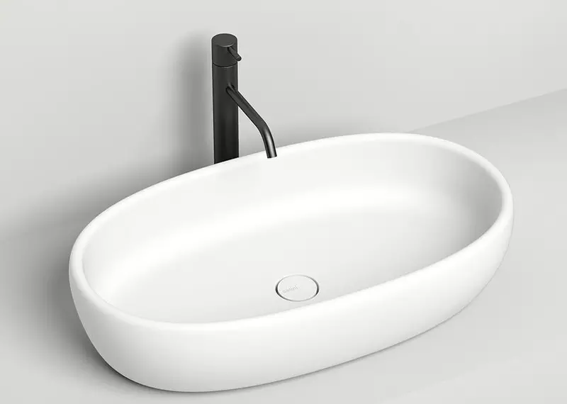 

Раковина «Salini» Luce 70/40 110721M искусственный камень белая матовая