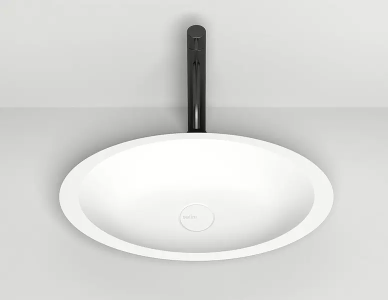 

Раковина «Salini» Callista 57/35 1101102G искусственный камень белая