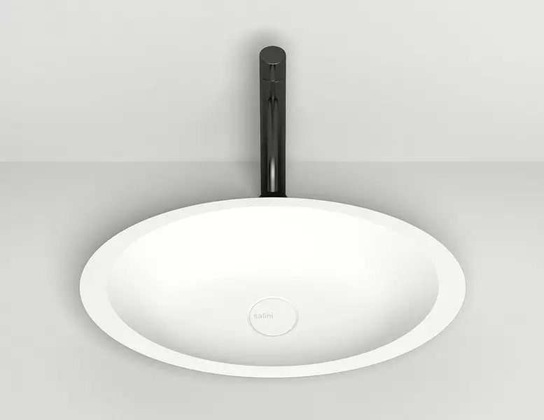 

Раковина «Salini» Callista 02 58/35 1101202SM искусственный камень белая матовая