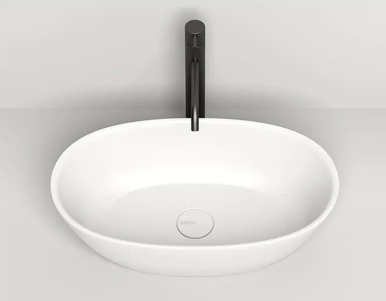 

Раковина «Salini» Sofia 56/33 1101106G искусственный камень белая