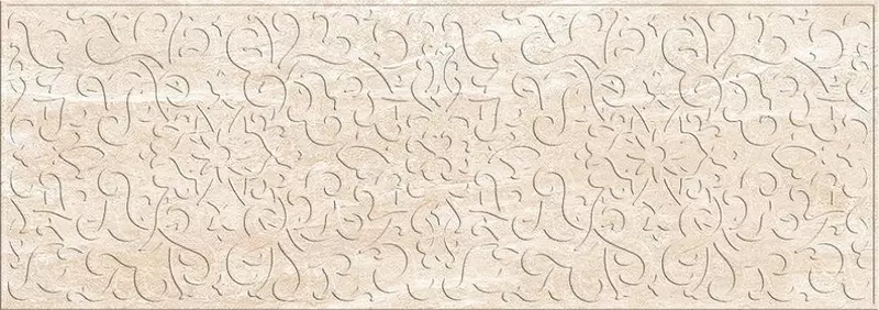 

Настенная плитка «Eurotile Ceramica» Oxana 512 Glossy 69,5x24,5 GrK00014541 бежевый