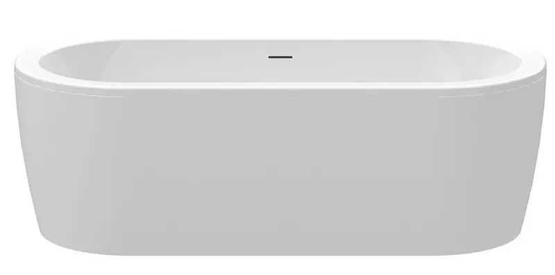 

Ванна акриловая «Cezares» Slim Central 180/80 без опор без сифона белая W37