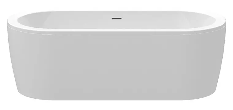 

Ванна акриловая «Cezares» Slim Central 180/80 с ножками с сифоном белая W37