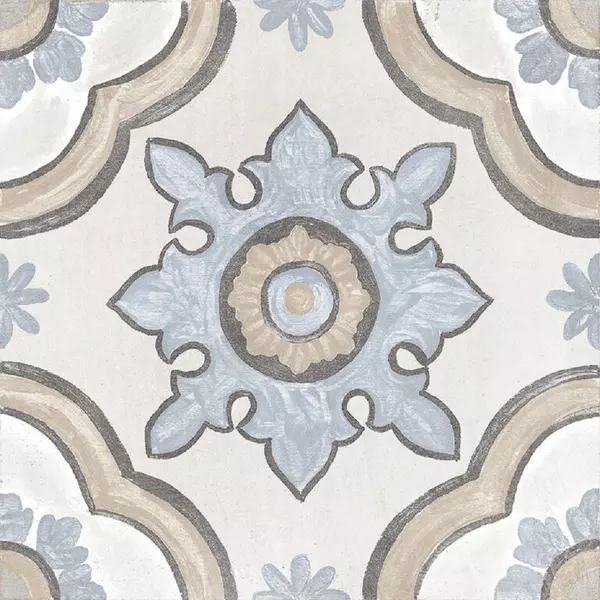 Напольный декор «Cifre Ceramica» Adobe Basma Matt. 20x20 G55 ivory