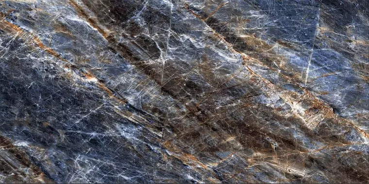 

Напольная плитка «Infinity Ceramica» Fortuna High Glossy 120x60 IT/Filettino Multi blu